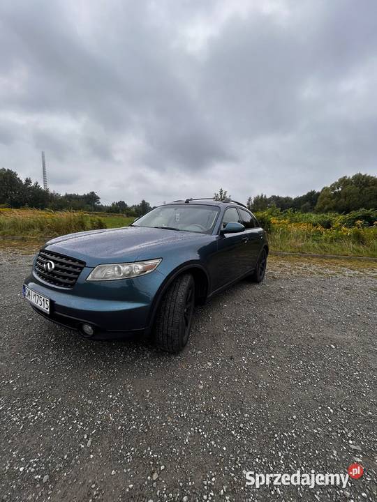 Infiniti FX 35 V6 LPG 4X4 niebieski Gliwice