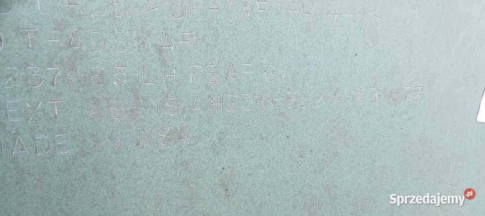 AH234685 Panel boczny lewy tylny John Deere pomorskie Rudno