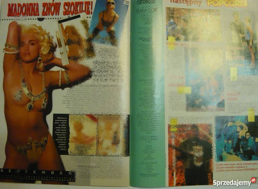 POPCORN 11 1992 METALLICA AUTOGRAFY Warszawa