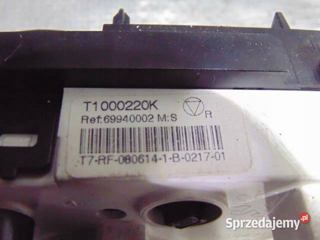 PANEL STEROWANIA KLIMATYZACJĄ PEUGEOT 308