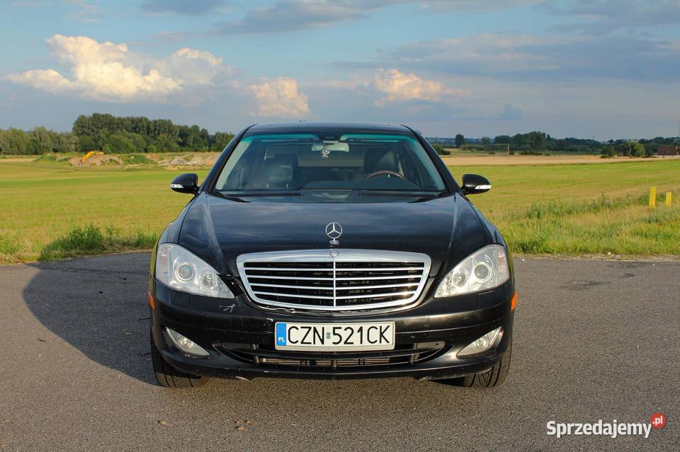 Mercedesa S550L kujawsko-pomorskie Żnin sprzedam