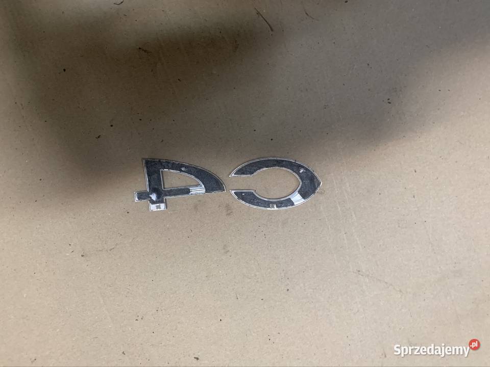 Emblemat napis citroen c4 Ustowo