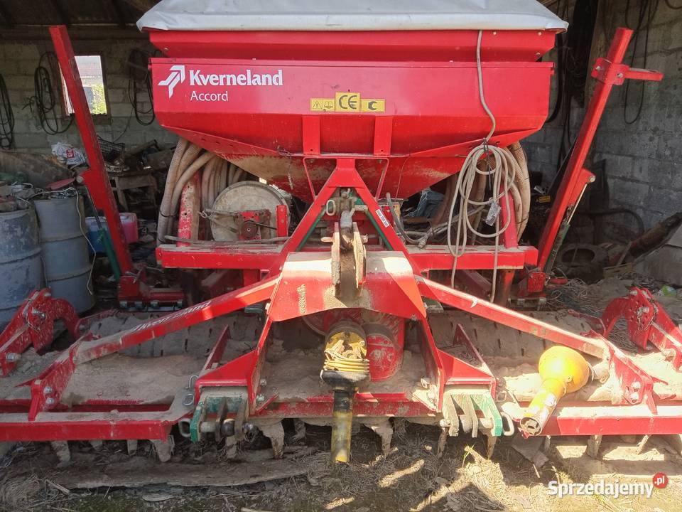agregat siewny siewnik kverneladnd accord 3m Kverneland lubelskie Lublin