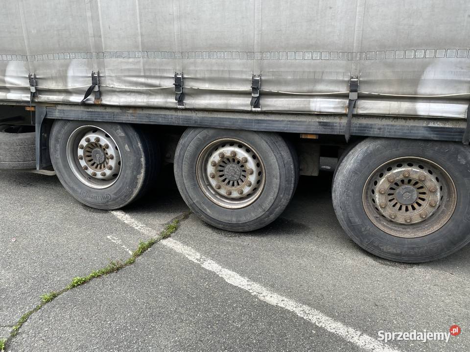 Części naczepa KRONE zderzak rowerówki osie itd Żmigród