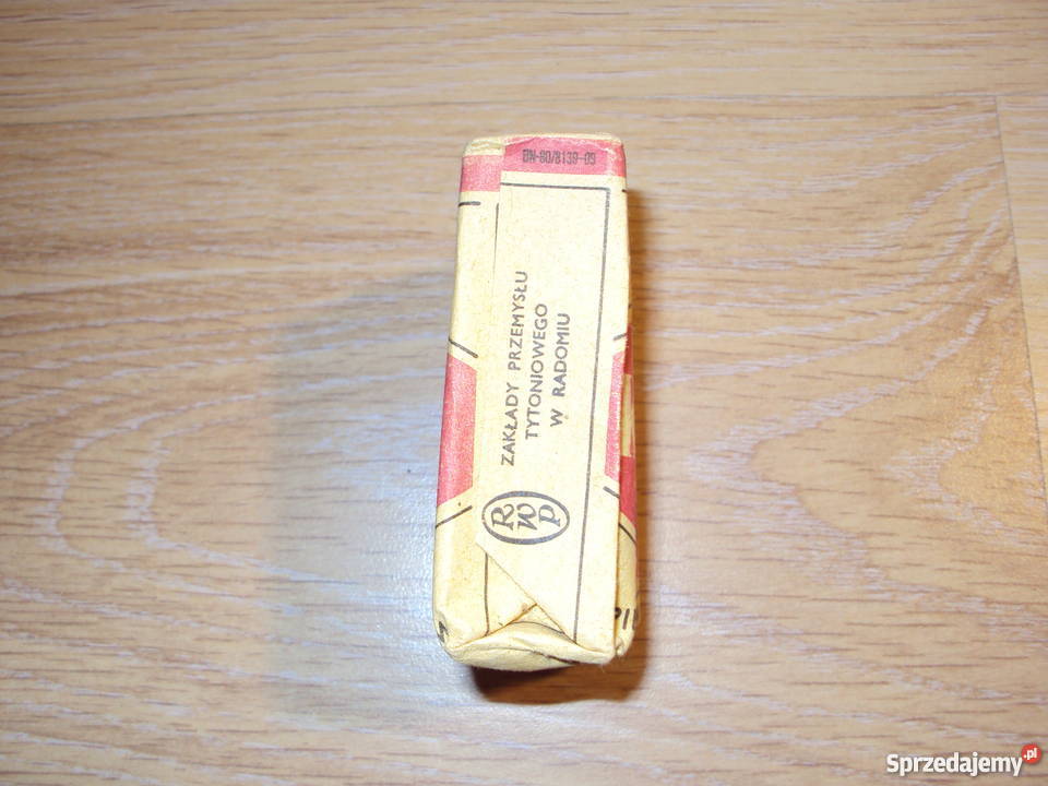 Stare kolekcjonerskie papierosy KLUBOWE Zamość