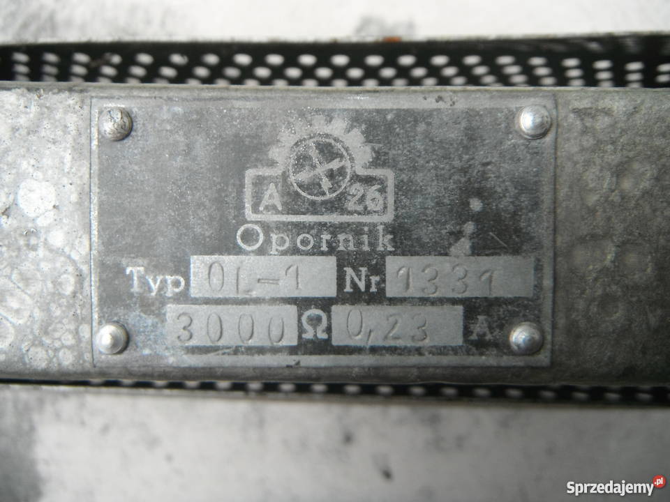 Laboratoryjny opornik suwakowy OL1 3000Ohm 023A Chlewiska