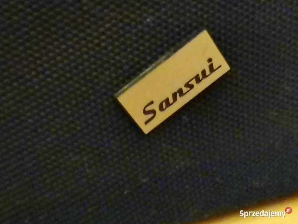 SANSUI S815 Biały Kruk z USA 30 Bas Studyjna Krzyż Wielkopolski