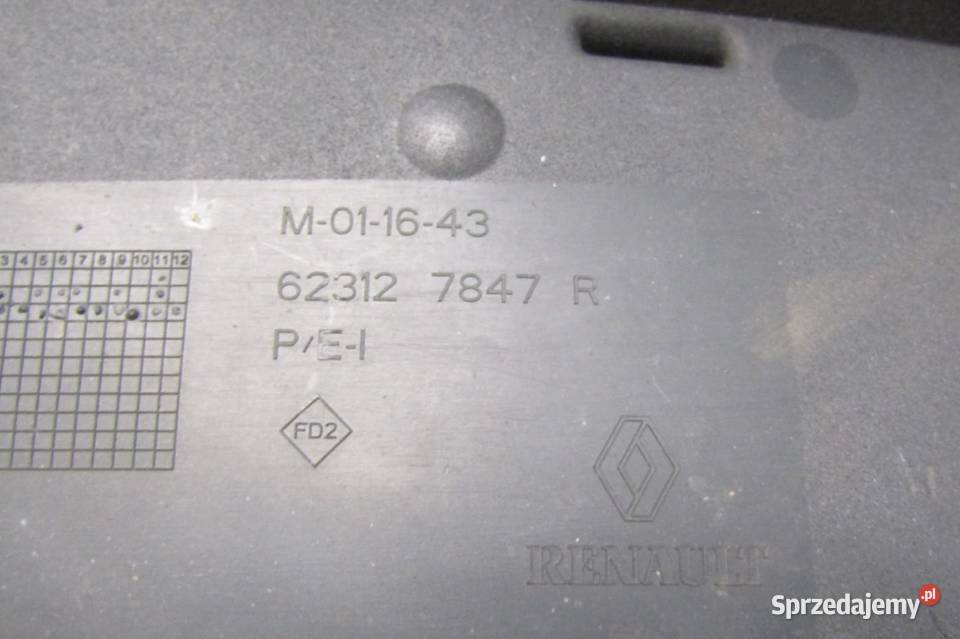 KIEROWNICA POWIETRZA DACIA DUSTER II 623127847R sprzedam