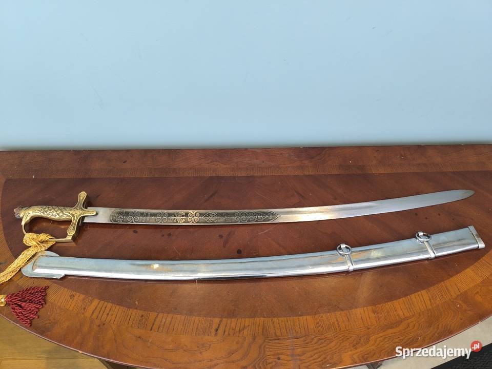 Piękna szabla polska Gen Sikorskiego Honor Łódź