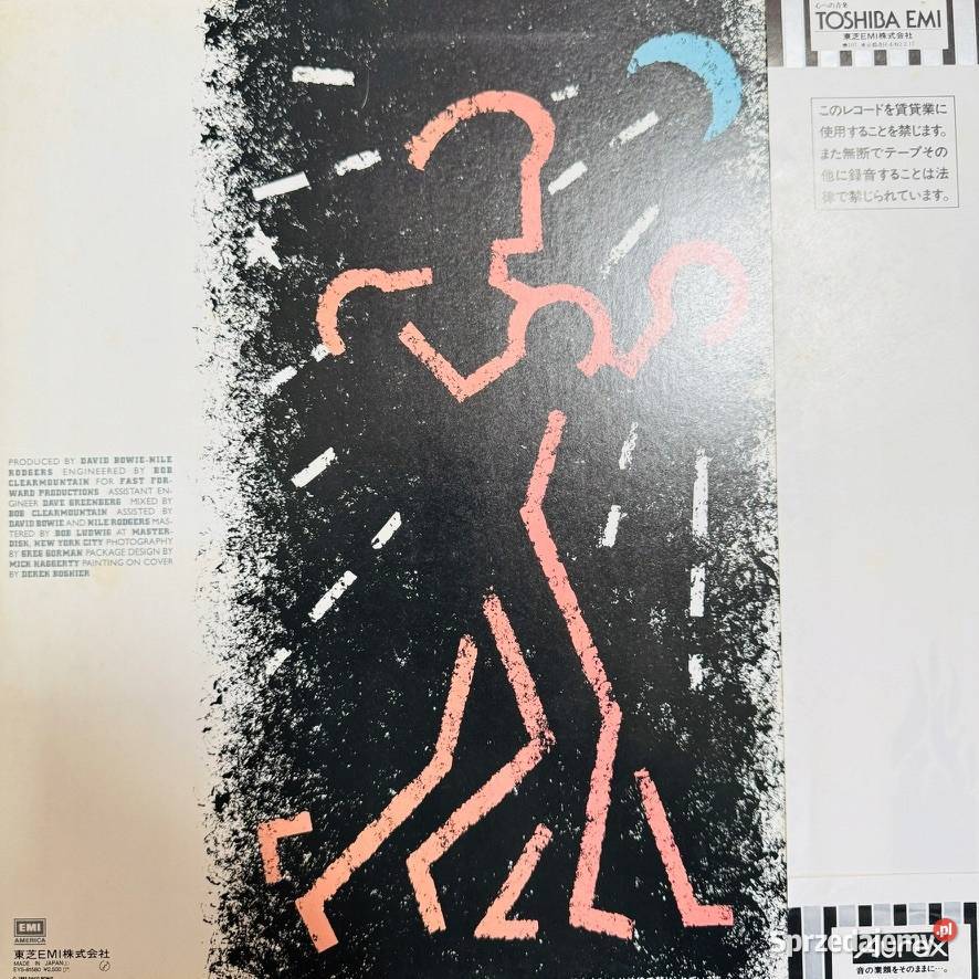 David Bowie Let s Dance EXNM Japan Obi LP 1983 Gdańsk sprzedam