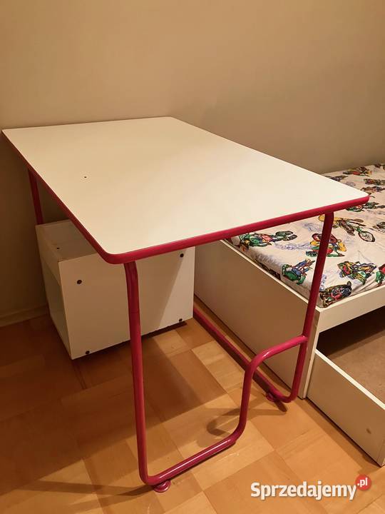 Komplet mebli dziecka szafa łóżko regał biurko