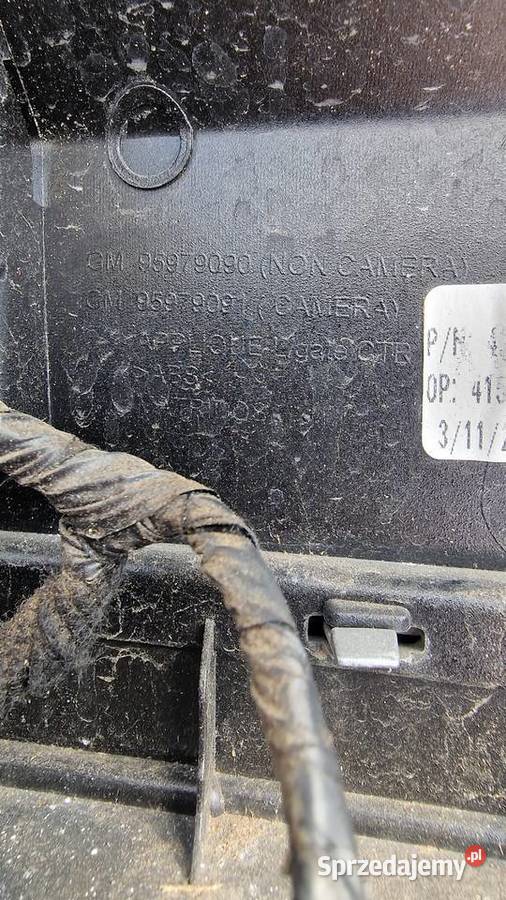 Opel Mokka blenda klapy tylnej Rok produkcji 2016 Mnich