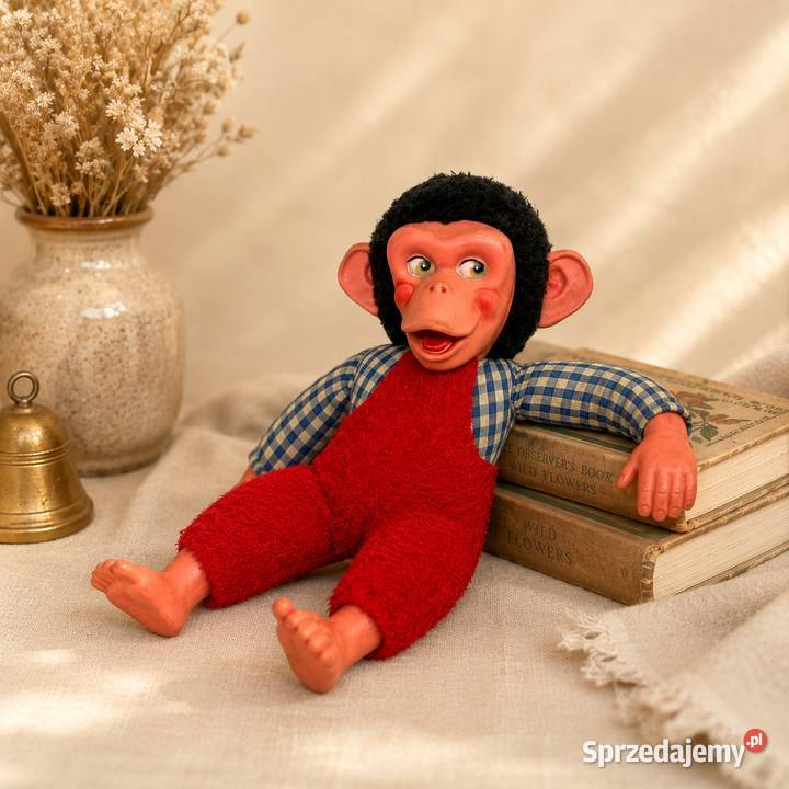 Małpka Jacko Mothercare 1960 r Unikat