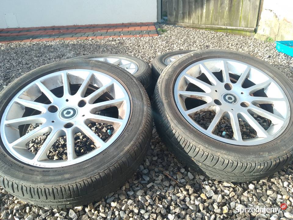Oryginalne felgi aluminiowe Smart Fortwo 451 świętokrzyskie Ostrowiec Świętokrzyski