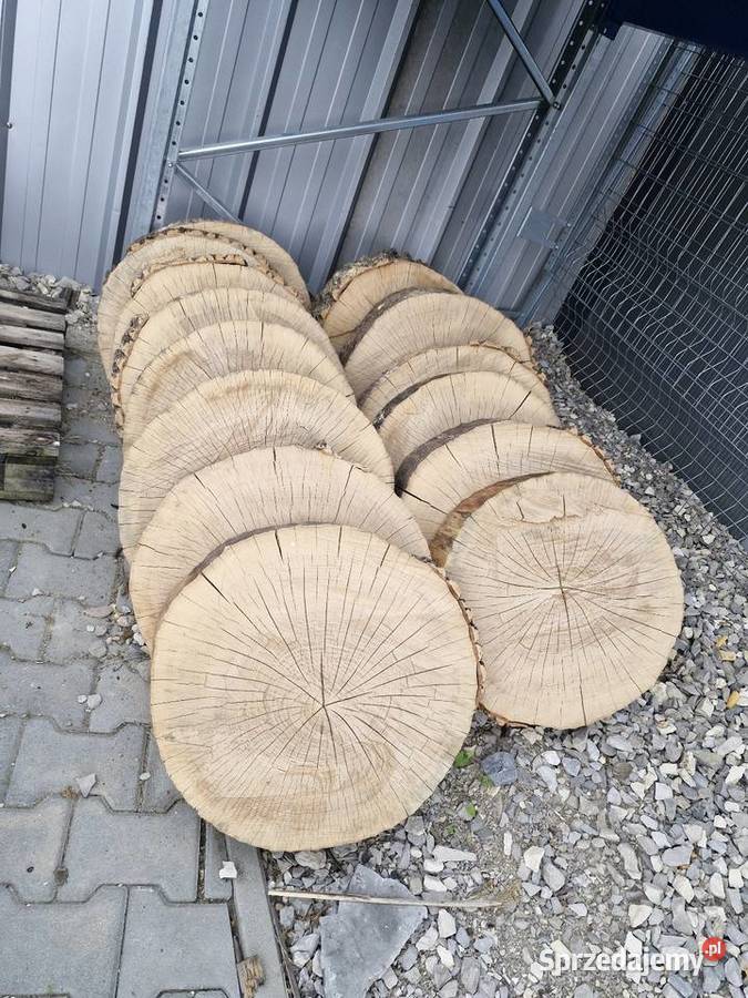 Plastry jesiona jesion na stoliki Stoliki kawowe i ławy Wiślica