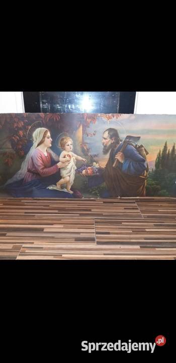 Pięćstarych obrazkow w tym 4 olejodruki wielkopolskie