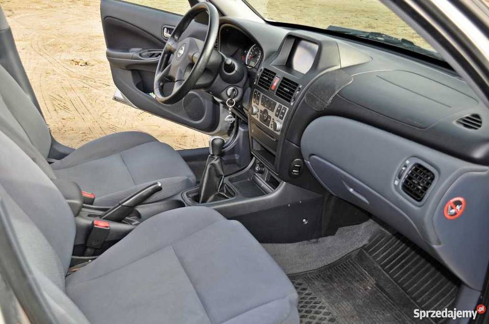 NISSAN ALMERA N16 2004r LIFT 15 dCi FULL bezwypadkowy Bartoszyce