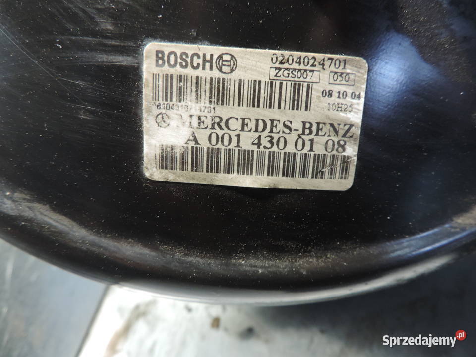 SERWO HAMULCOWE POMPA A0014300108 MERCEDES VITO