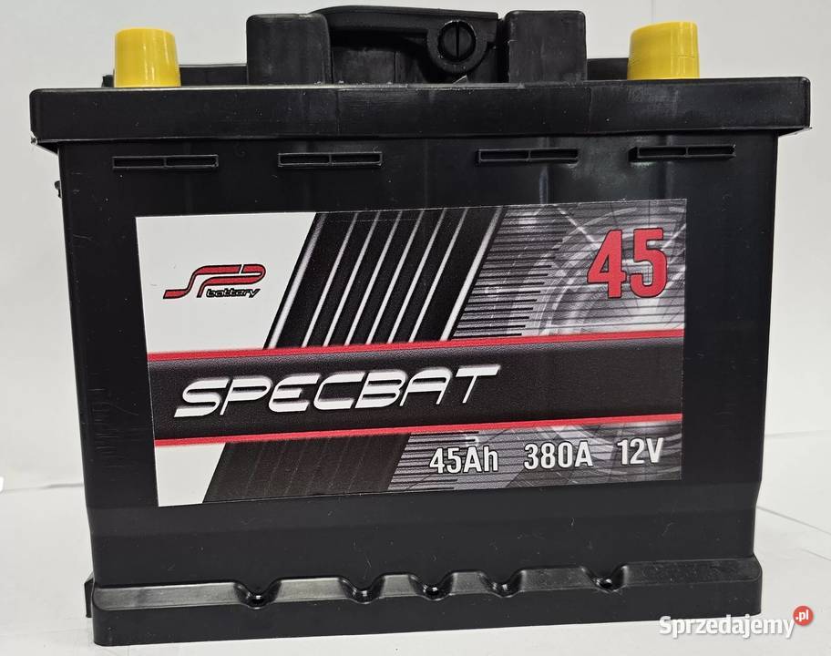 Akumulator Specbat 12v 45Ah380A akumulatory Części samochodowe Olsztyn