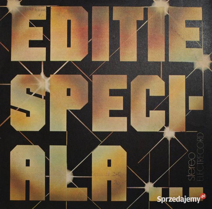 EDITIE SPECIALA Non Stop Dancing Płyta LP Vinyl Chorzów