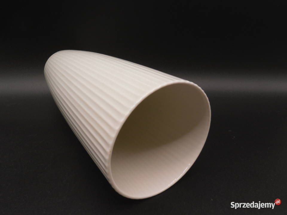 Ekskluzywny Biały Wazon Porcelanowy Heinrich Raszków