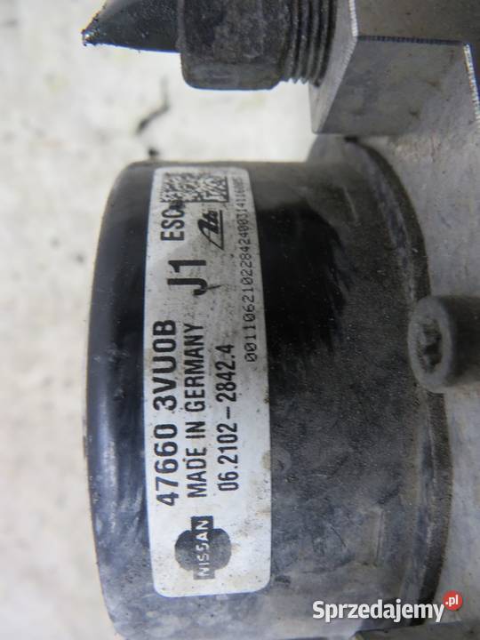 POMPA ABS NOTE E12 15 DCI 476603VU0B lubelskie sprzedam
