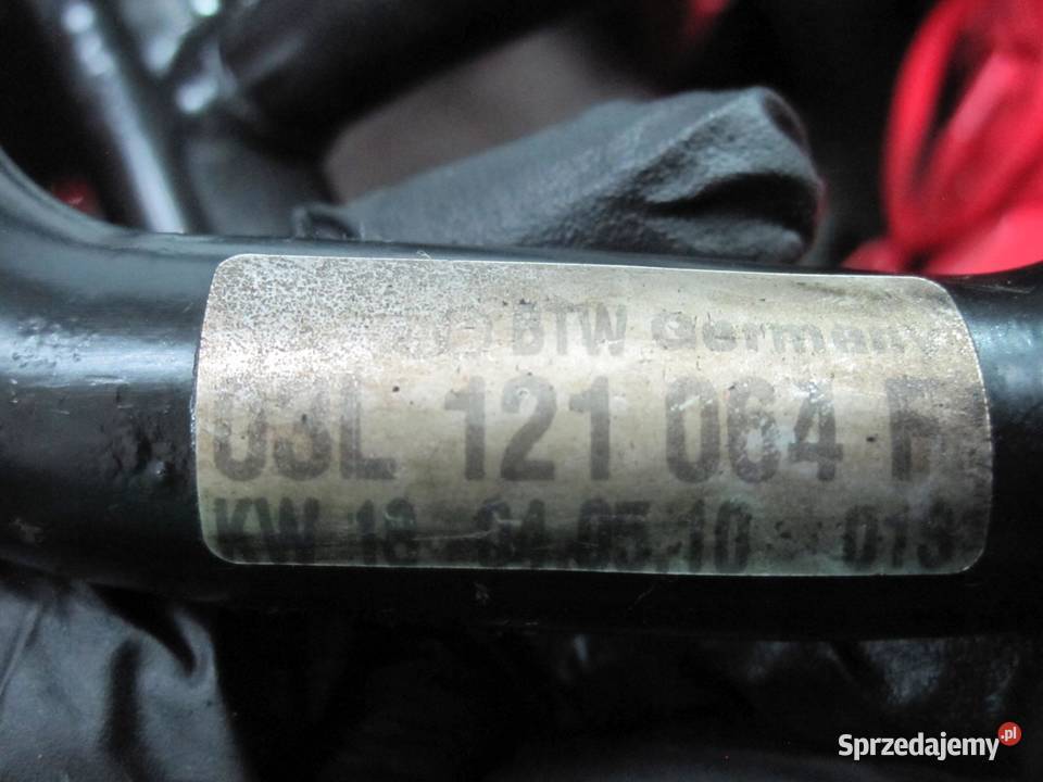 VW T5 LIFT T6 20 TDI 11r rura przewód wody