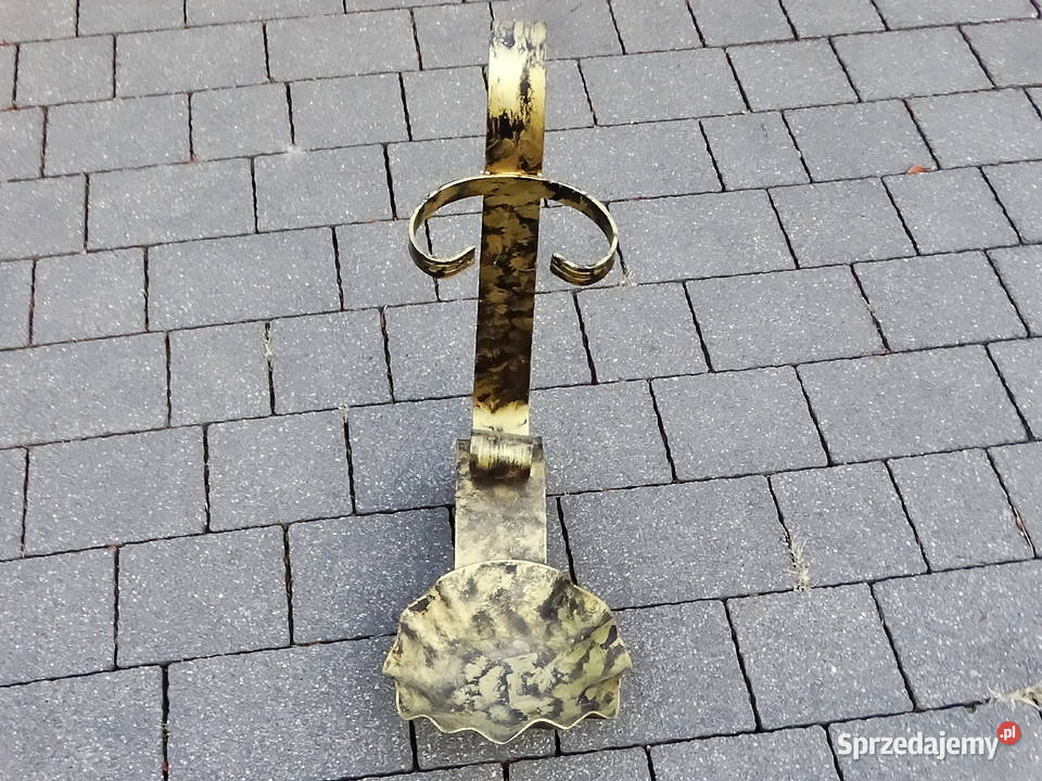 Metalowy stylowy niepowtarzalny stojak na Biłgoraj