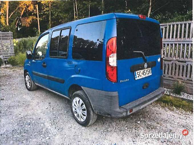Fiat Doblo 2006 r udział 12 śląskie Częstochowa