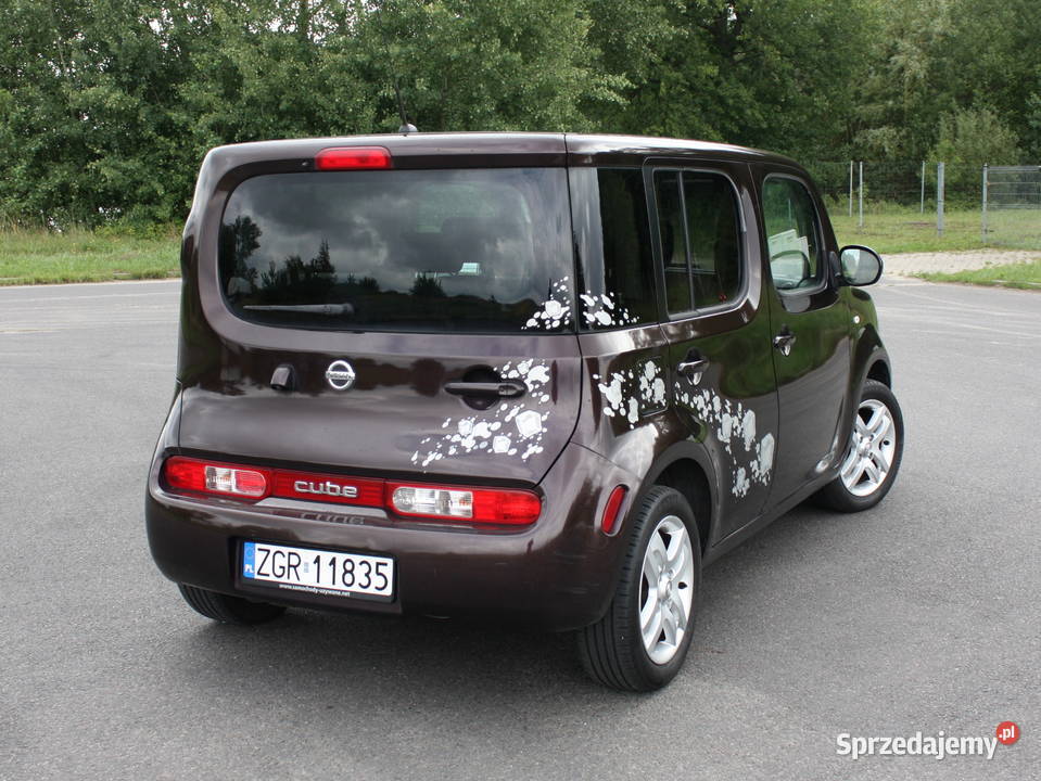 Nissan Cube 16 benzyna zarw bogata wersja manualna Gryfino