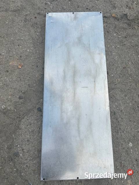 Prostokątna blacha piekarnicza ze stali Głogówko