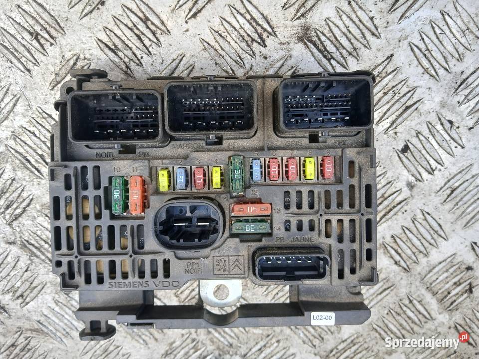 Moduł BSM Citroen Peugeot L0200 9661682680 Skrzynki bezpieczników