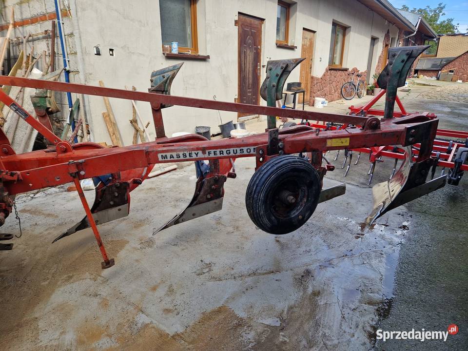 Pług zagonowy massey fergusson 150 4 skibowy Łagów