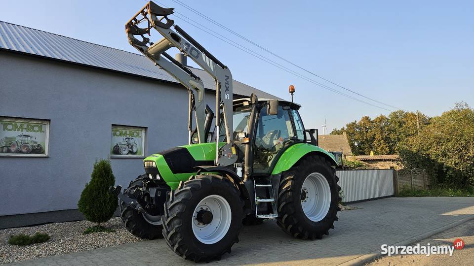 Deutz Fahr Agrotron M620 Pneumatyka Ładowacz czołowy wielkopolskie Gruntowice