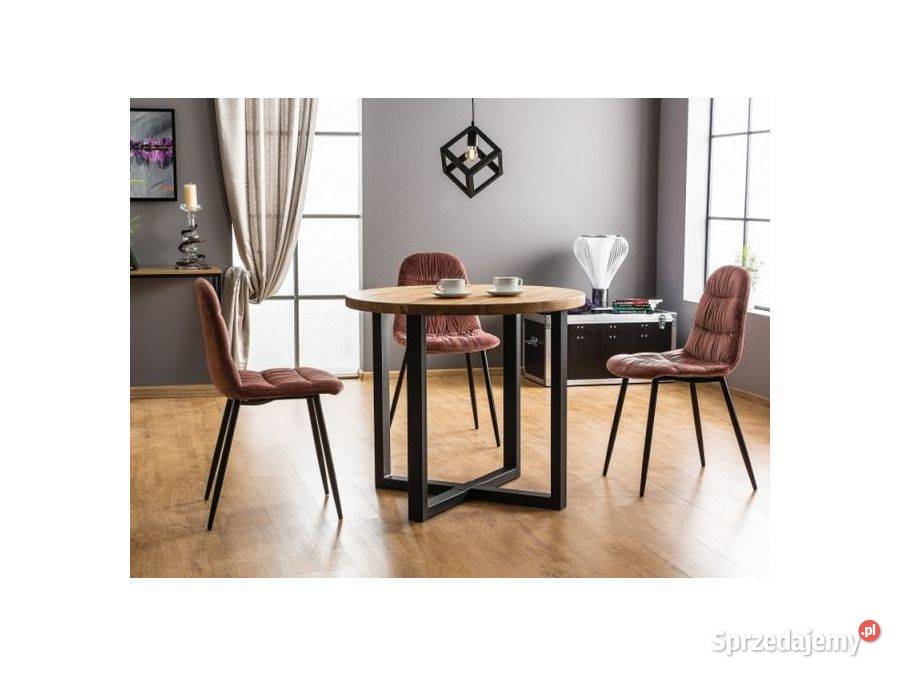 Stół ROLF Dąb 3 krzesła VEDIS sprzedam