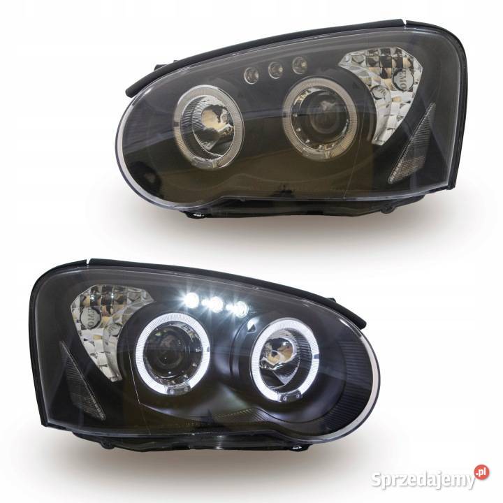 LAMPY DO SUBARU IMPREZA II GD 200305 CZARNE LED pomorskie Gdańsk