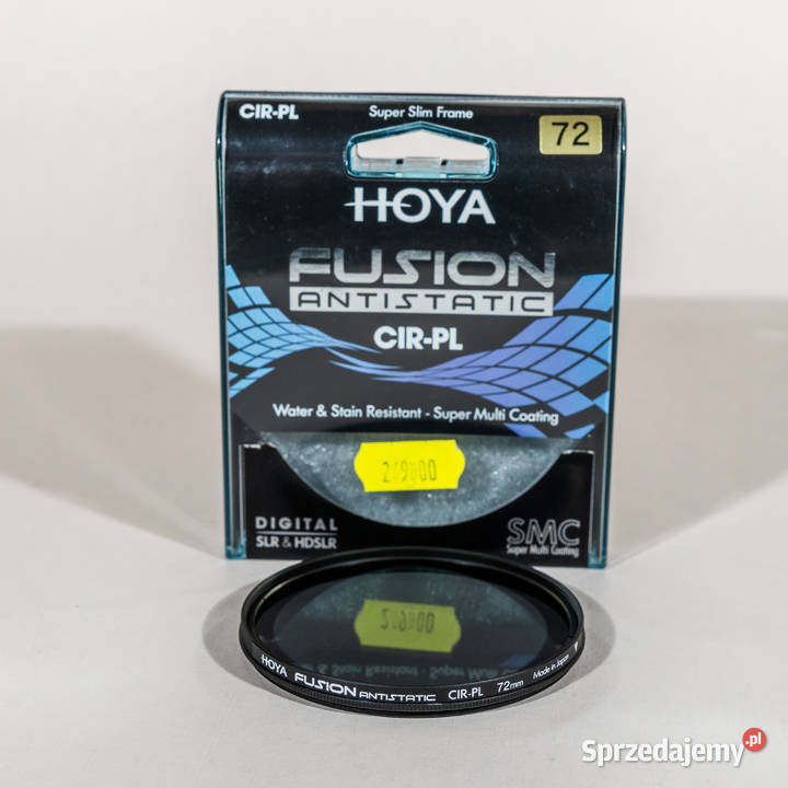 Filtr polaryzacyjny Hoya Fusion Antistatic CIR Lidzbark