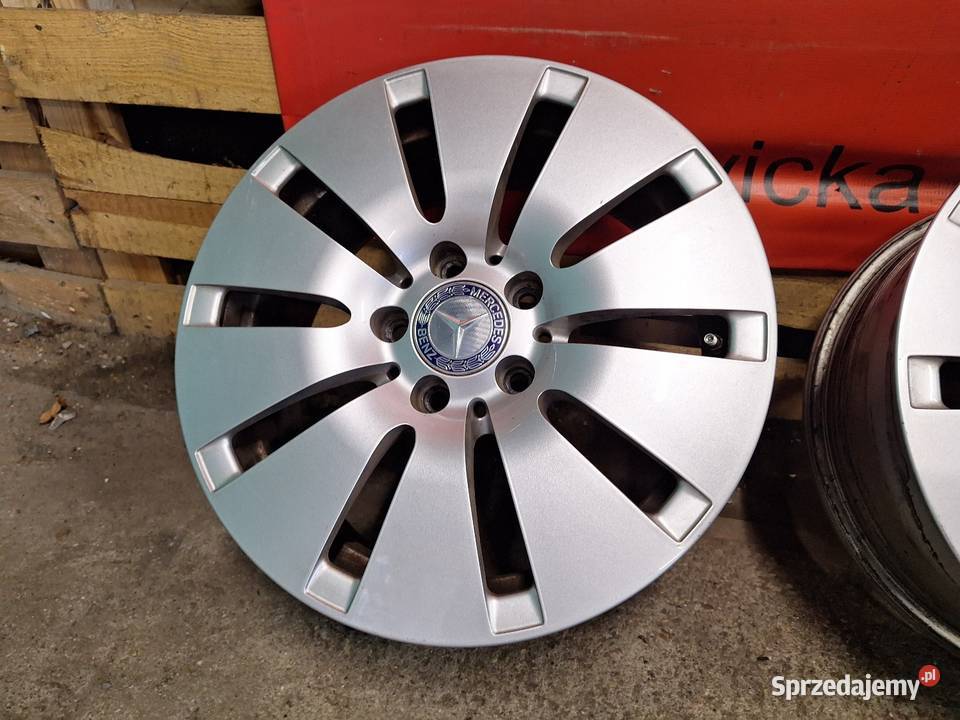 Oryginalne Alufelgi 5x112 16 ET38 Mercedes C Średnica 16" Choceń