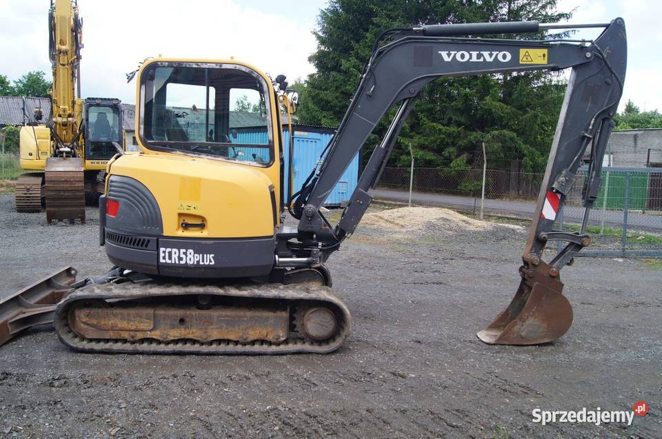 Koparka VOLVO ECR 58 PLUS Klimatyzacja