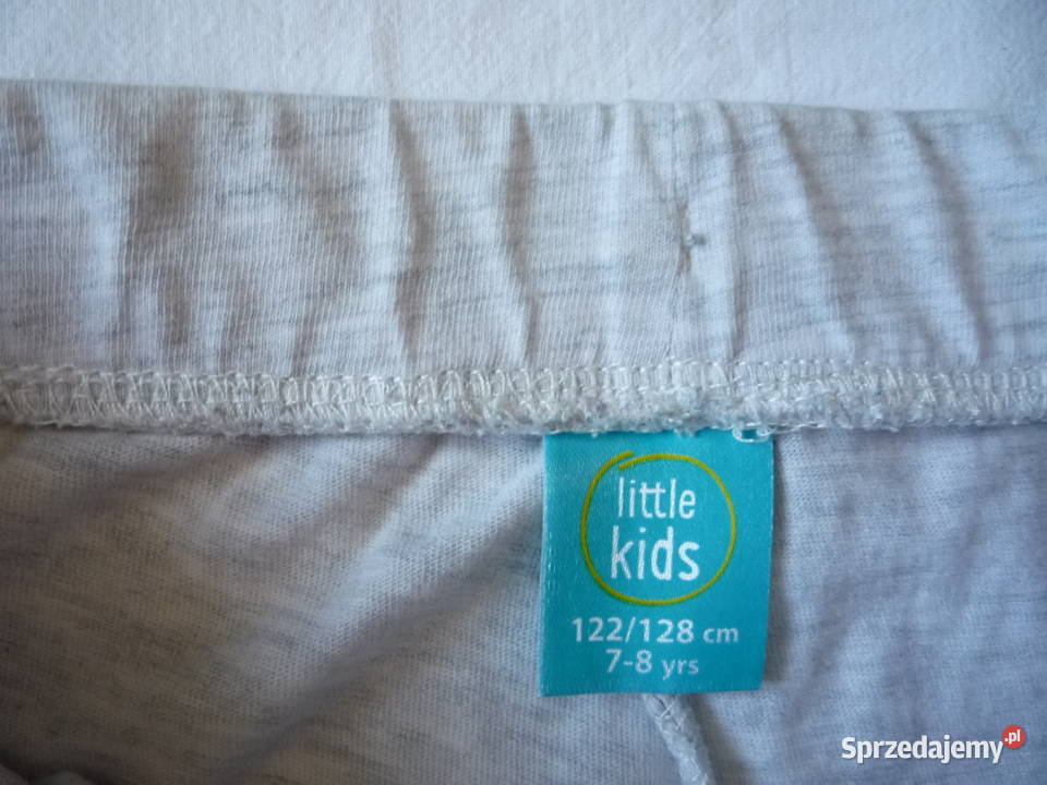 Little Kids 122128 Spodnie piżamy Jasno szare Rozmiar 122 Szczecin sprzedam