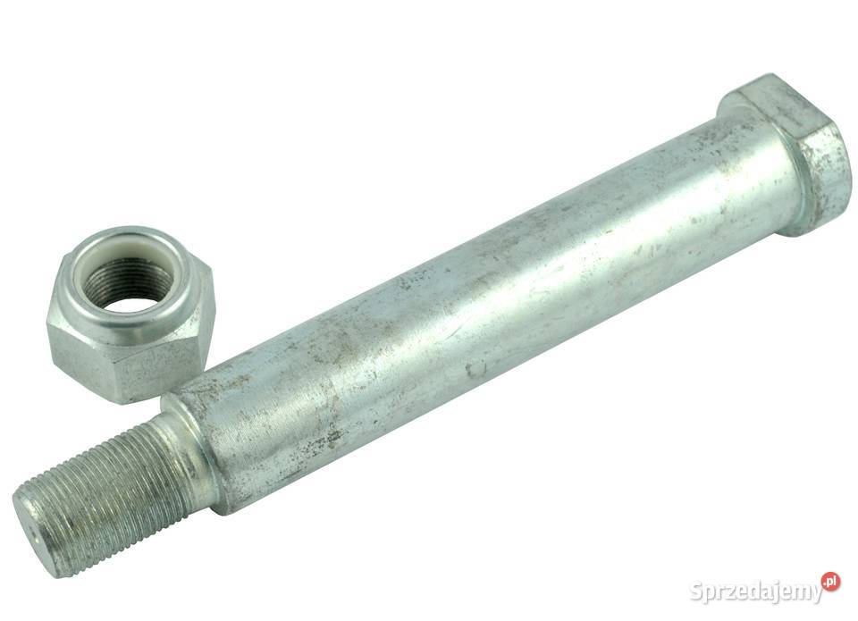 Sworzeń z gwintem i nakrętką 265 x 40 mm Do kosiarek Tajęcina