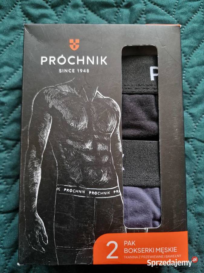 NOWE Bokserki Próchnik XL zestaw bokserek 2pak z Rozmiar XL Wrocław sprzedam