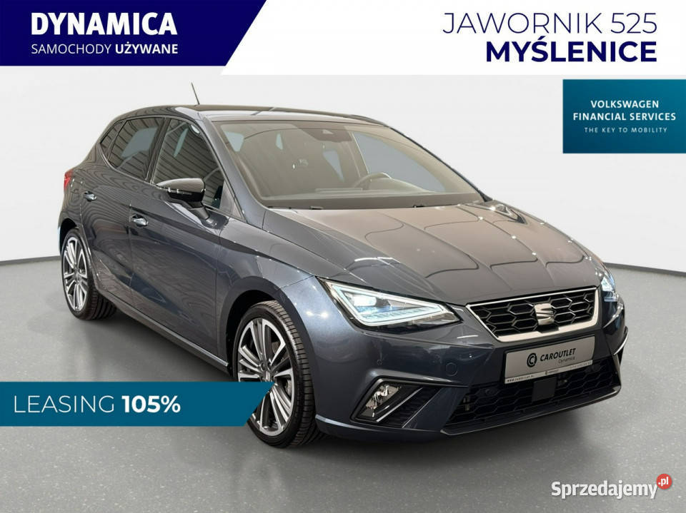 Seat Ibiza VAT 23 FR Anniversary Edition 10TSI wspomaganie kierownicy małopolskie Myślenice sprzedam