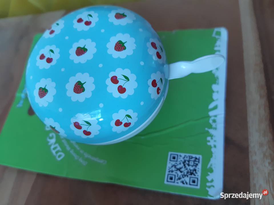 Dzwonek rowerowy Ding Dong z motywem wisienek Warszawa