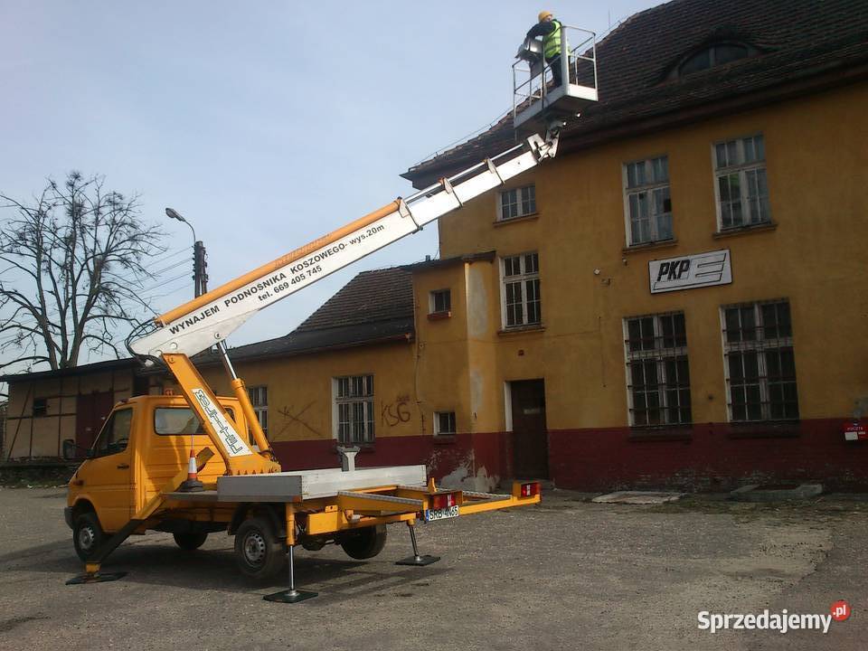 ANRO Usługi podnośnikiem koszowym 20metrów i 27 Pozostałe usługi Rybnik