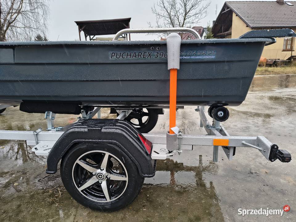 Przyczepa pod pontonWersja Luxfelgi i lakier Do samochodów osobowych Plewiska sprzedam