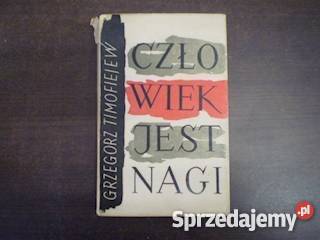 Człowiek jest nagi Grzegorz Timofijew 1960 FA Goleniów
