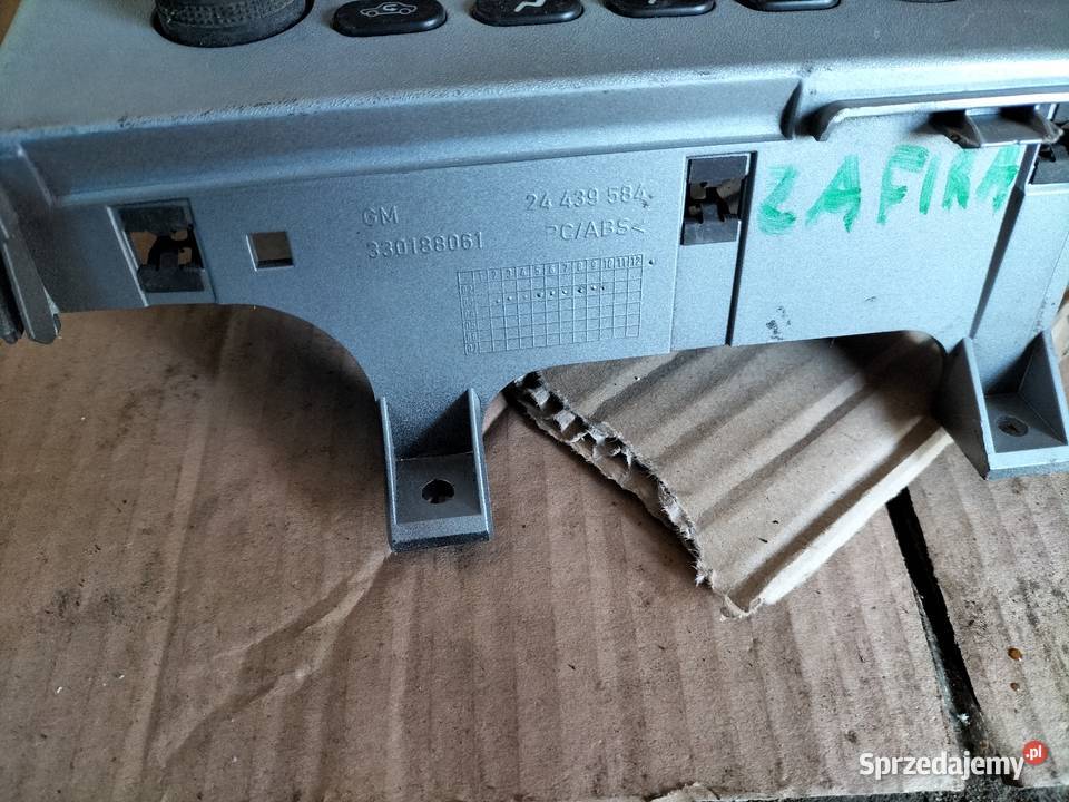 Panel nawiewu klimatyzacji OPEL ZAFIRA A LIFT osobowe Części samochodowe Kamień-Kolonia sprzedam