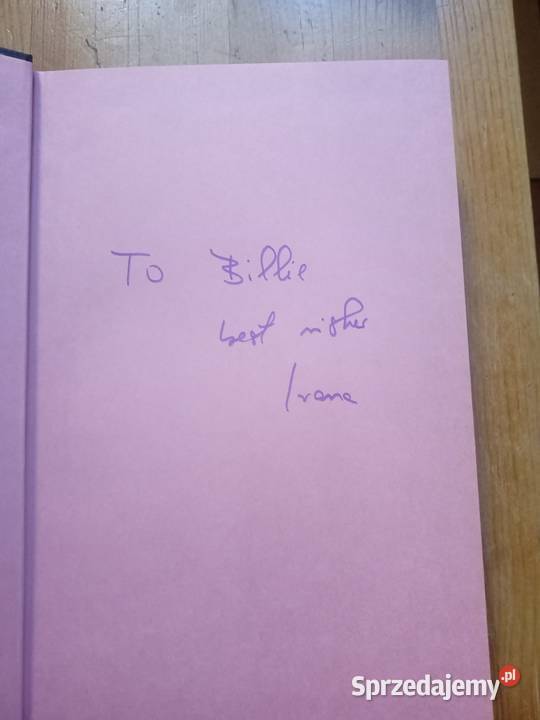 Sprzedam książke z autografem Ivana Trump Bytom sprzedam