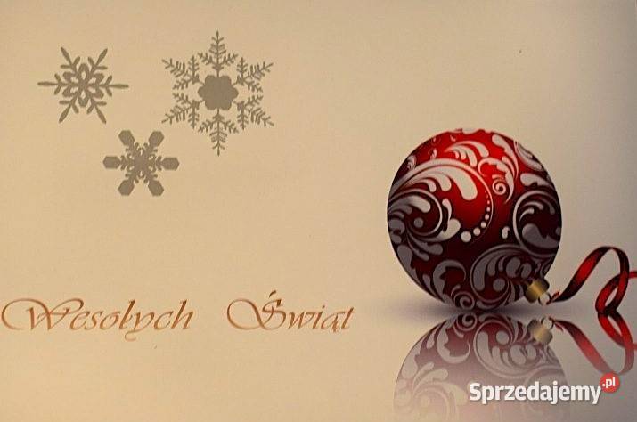 Świąteczne kartki z życzeniami 14 sztuk Chełmno